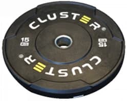 CLUSTER 全膠訓練槓片 15KG